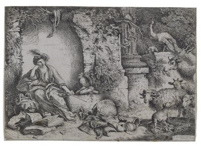 Circe Changing Ulysses Men to Beasts, early 1650s by Giovanni Benedetto Castiglione